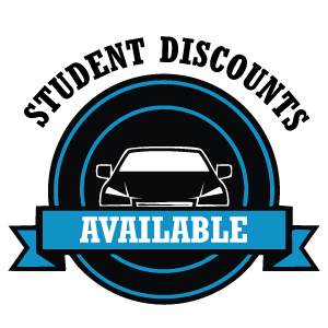 Student Discounts Available